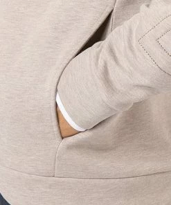 BOSS Sweatjacke Contem 50460379/270 Baumwolle, Beige meliert, Beige -schlechtchritte 378554 norm4