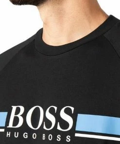 BOSS Sweatshirt Authentic 50460286/002 Baumwolle, Schwarz 5 BOSS Sweatshirt Authentic 50460286/002 Baumwolle, Schwarz -schlechtchritte 378558 norm2