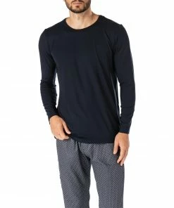 Novila Longsleeve 9581/496/4 Modal-Stretch, Marine