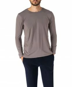 Novila Longsleeve 9581/496/65 Modal-Stretch, Taupe