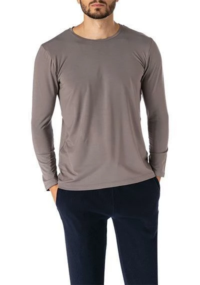 Novila Longsleeve 9581/496/65 Modal-Stretch, Taupe 2 Novila Longsleeve 9581/496/65 Modal-Stretch, Taupe – Bild 2