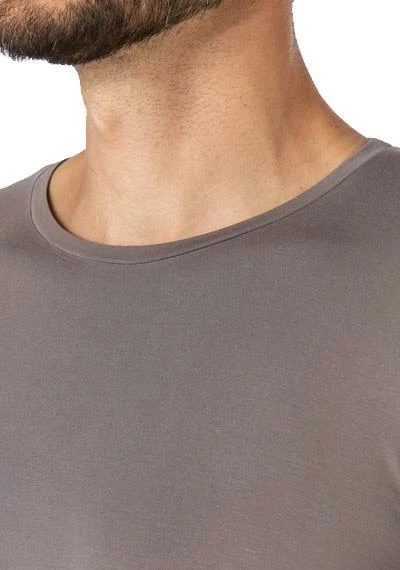 Novila Longsleeve 9581/496/65 Modal-Stretch, Taupe 3 Novila Longsleeve 9581/496/65 Modal-Stretch, Taupe – Bild 3