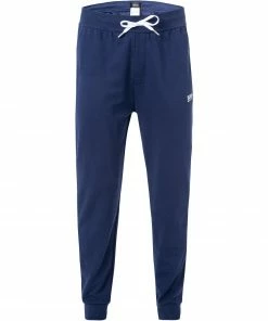 BOSS Pants Tracksuit 50460273/424 Sporthose, Baumwolle, Blau, Dunkelblau