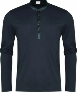 Mey AARHUS Serafino 30045/174 Longsleeve, Baumwolle, Indigo