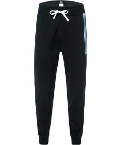 BOSS Pants Authentic 50460334/002 Sweatpants, Baumwolle, Schwarz