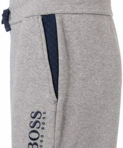 BOSS Pants Limited 50460412/033 Sweatpants, Baumwolle, Grau meliert, Mittelgrau -schlechtchritte 381759 norm3