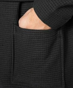 BOSS Kimono Waffle 50439356/001 Bademantel, Baumwolle, Schwarz 7 BOSS Kimono Waffle 50439356/001 Bademantel, Baumwolle, Schwarz -schlechtchritte 381760 norm3