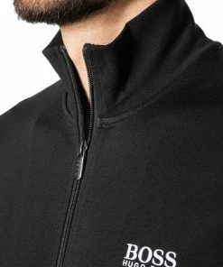 BOSS Sweatjacke Tracksuit 50460266/001 Baumwolle, Schwarz -schlechtchritte 382714 norm2