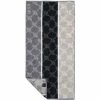 JOOP! Handtuch 1657/HT/97 100 x 50 cm, Grau-schwarz gemustert, Schwarz