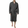 JOOP! Bademantel 1656/767 Baumwolle, Anthrazit