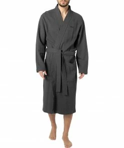 JOOP! Bademantel 1656/767 Baumwolle, Anthrazit