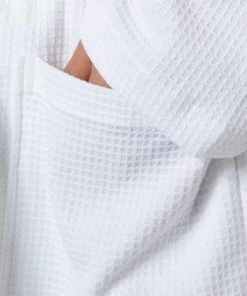 JOOP! Bademantel 1656/600 Baumwolle, Weiß -schlechtchritte 382802 norm3