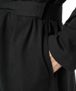 BOSS Bademanel Identity Hooded Robe 50463513/001 Bademantel, Baumwolle, Schwarz 8 BOSS Bademanel Identity Hooded Robe 50463513/001 Bademantel, Baumwolle, Schwarz -schlechtchritte 383417 norm3