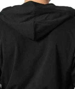 BOSS Bademanel Identity Hooded Robe 50463513/001 Bademantel, Baumwolle, Schwarz 9 BOSS Bademanel Identity Hooded Robe 50463513/001 Bademantel, Baumwolle, Schwarz -schlechtchritte 383417 norm4