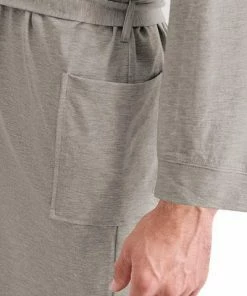 Seidensticker Bademantel 12.100039/0031 Baumwoll-Jersey, Hellgrau meliert, Hellgrau 7 Seidensticker Bademantel 12.100039/0031 Baumwoll-Jersey, Hellgrau meliert, Hellgrau -schlechtchritte 383861 norm3