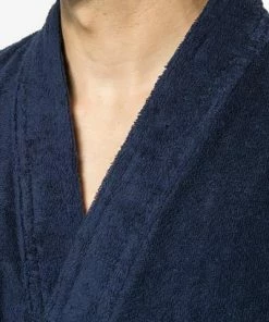 Kleinmann Kimono Rio 019100/344 Bademantel, Baumwolle, Nachtblau, Blau 8 Kleinmann Kimono Rio 019100/344 Bademantel, Baumwolle, Nachtblau, Blau -schlechtchritte 7533 norm2