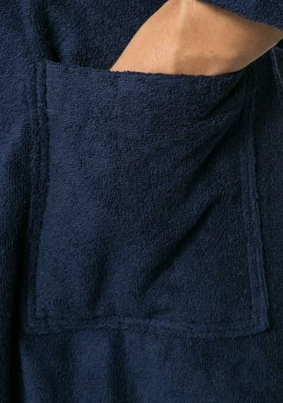 Kleinmann Kimono Rio 019100/344 Bademantel, Baumwolle, Nachtblau, Blau 5 Kleinmann Kimono Rio 019100/344 Bademantel, Baumwolle, Nachtblau, Blau – Bild 5